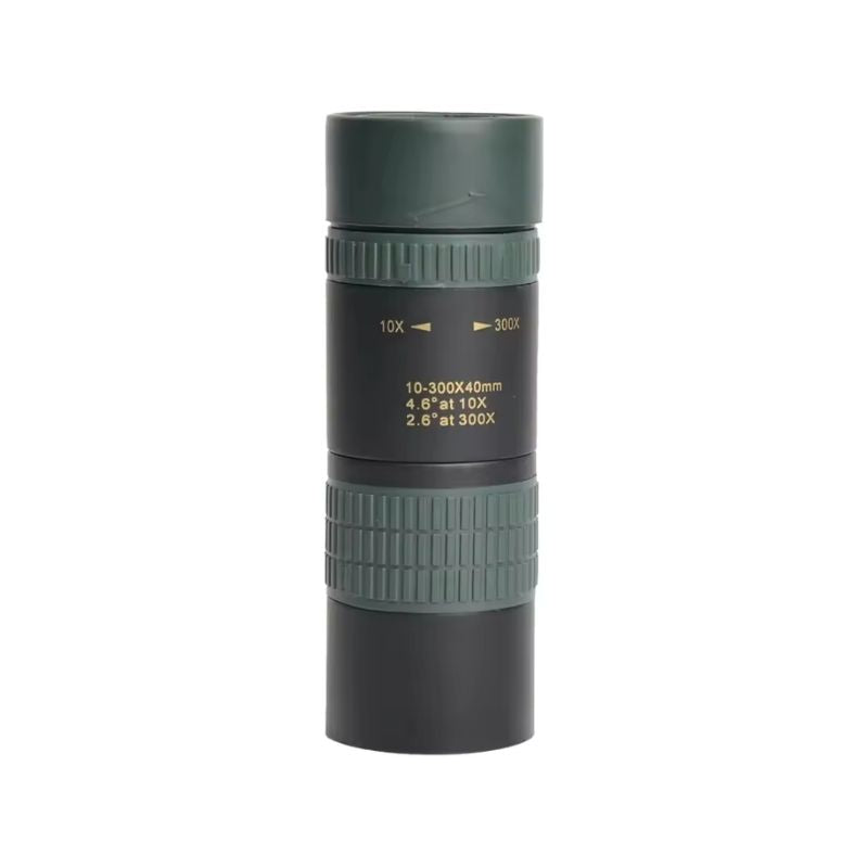 Monoculaire Compact vue de face - Vert