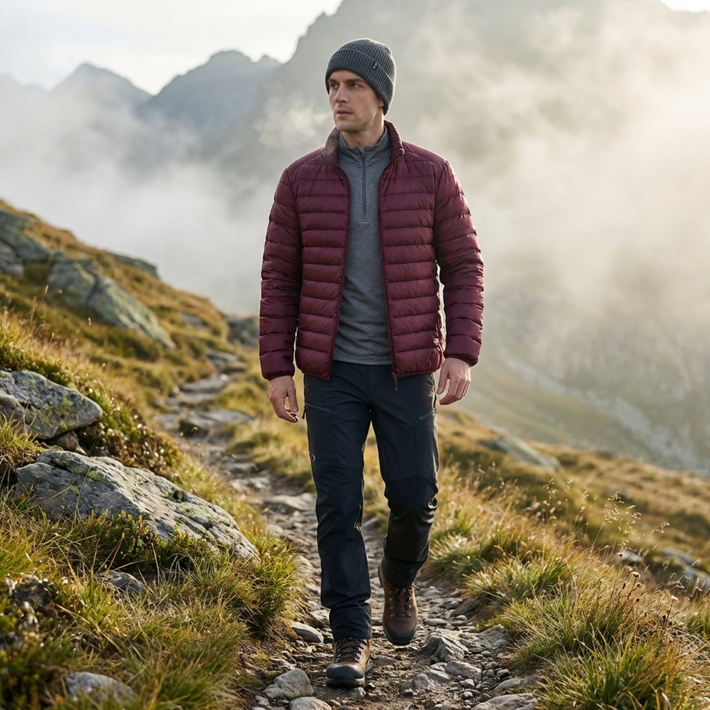 Doudoune Randonnée Compressible Homme