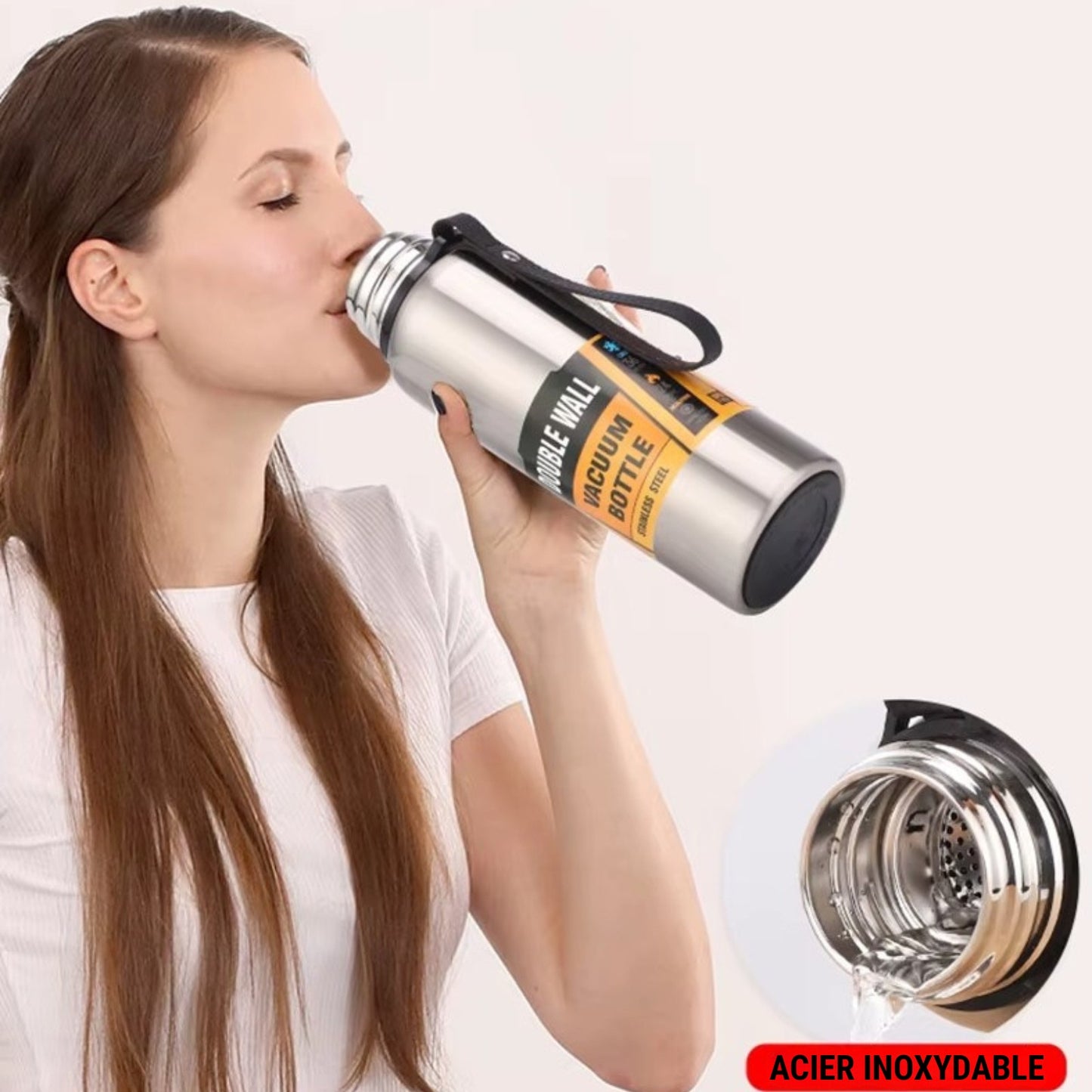 Gourde Isotherme Grande Contenance