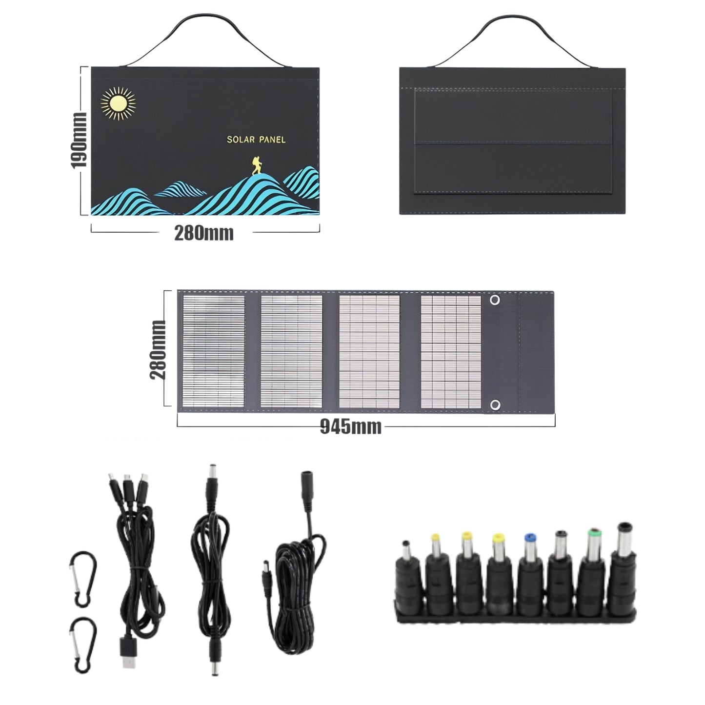 Panneau Solaire Pour Randonnée 30W / 50W