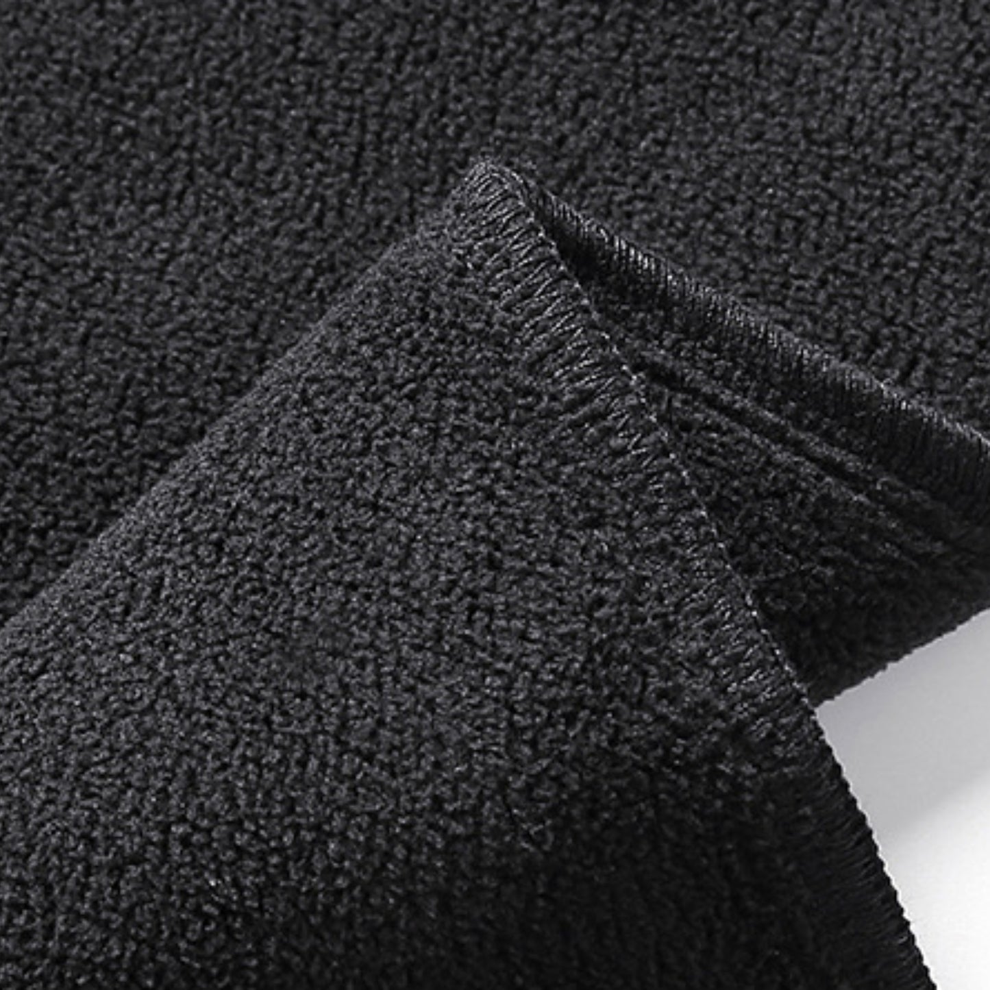 Pantalon Polaire Randonnée Homme gros plan matière - Noir - Gris - Bleu Marine