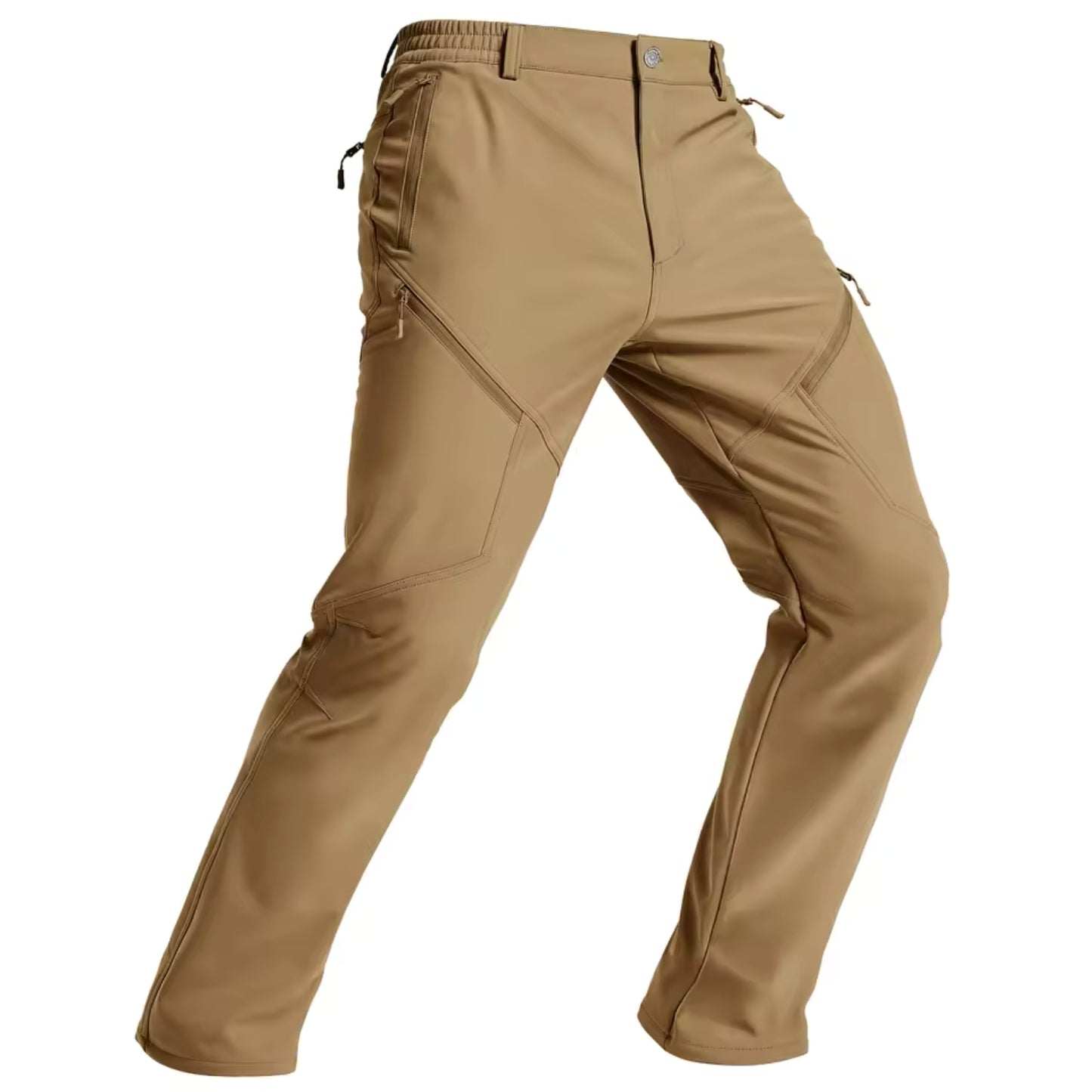 Pantalon Randonnée Chaud Homme - Beige