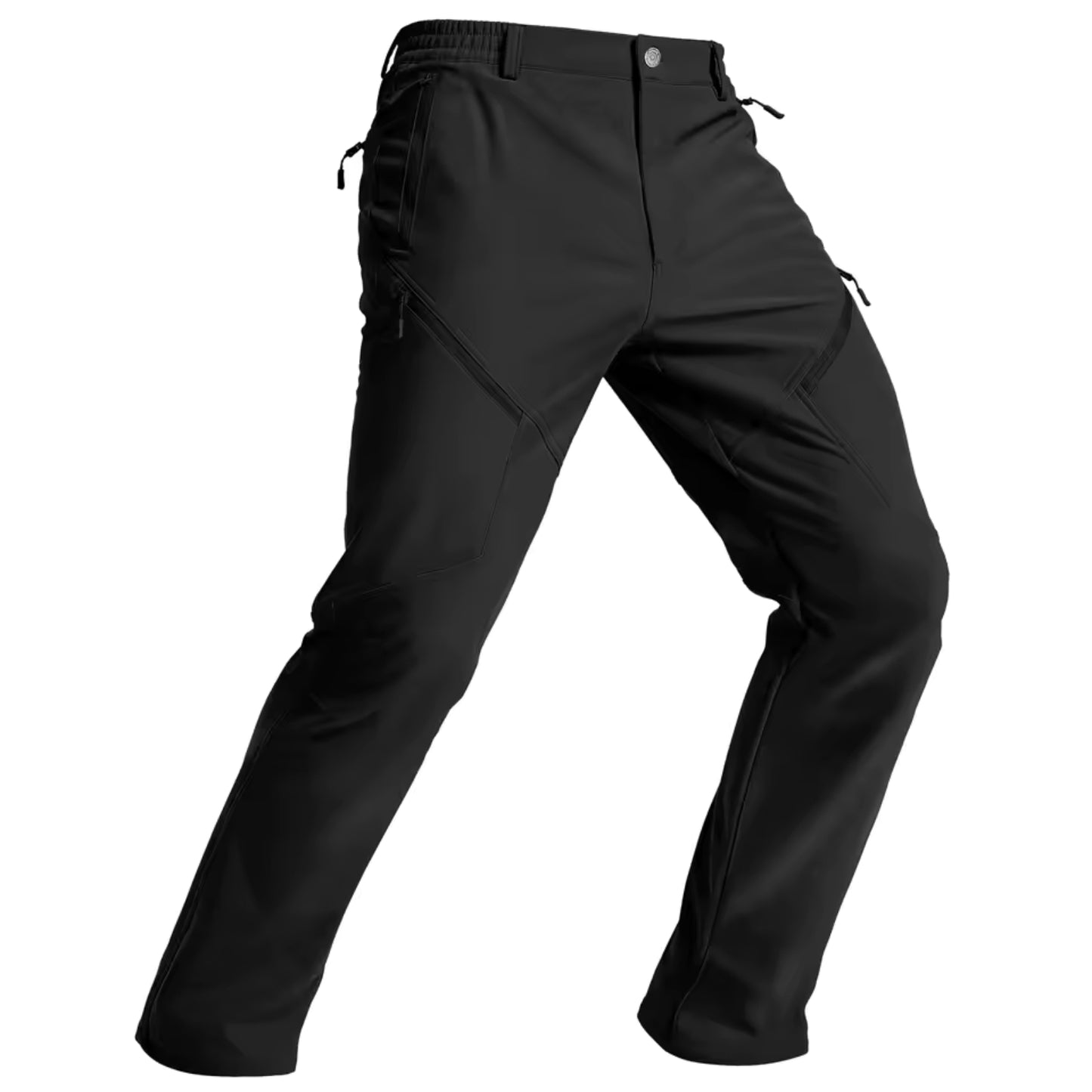 Pantalon Randonnée Chaud Homme - Noir