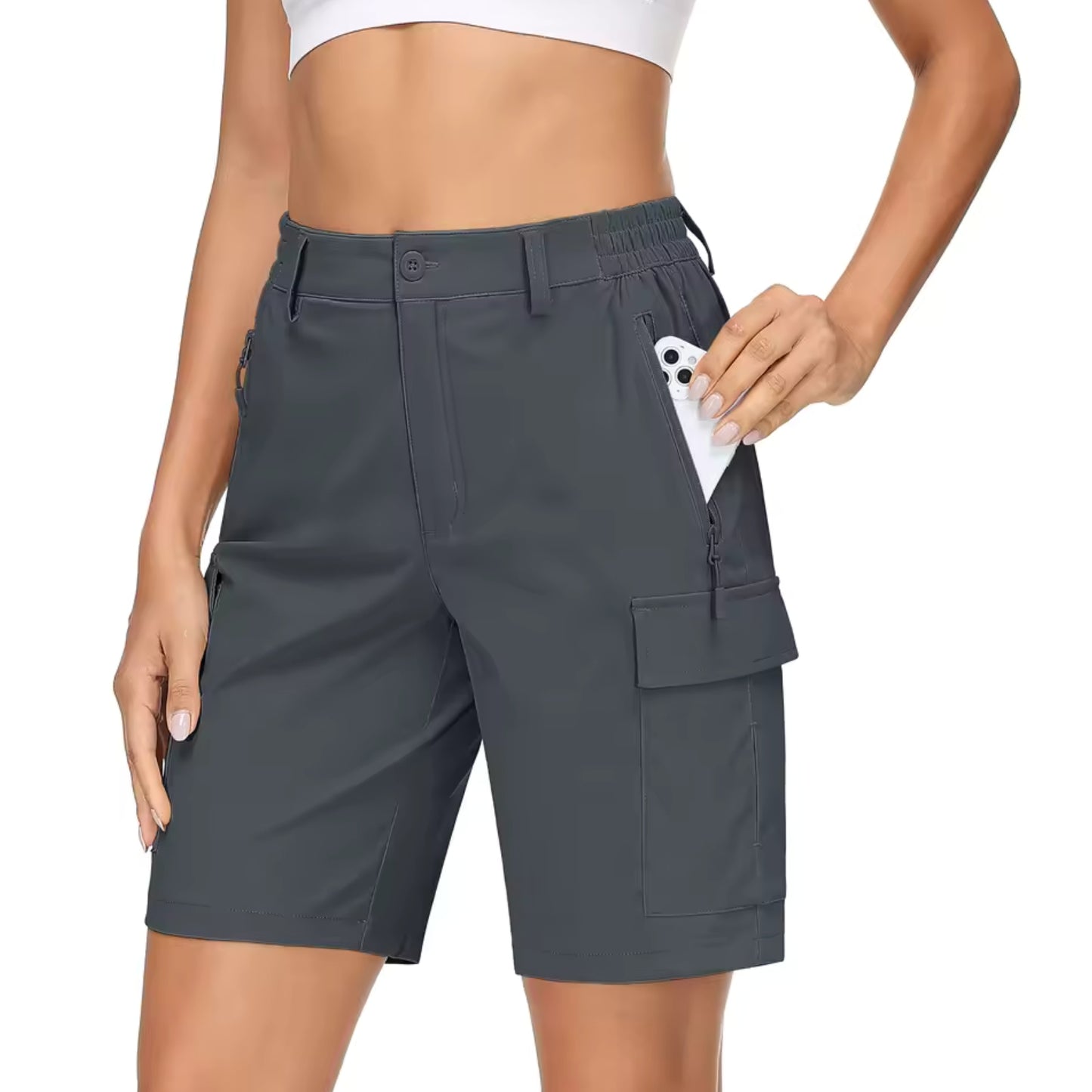 Short Cargo Femme Randonnée