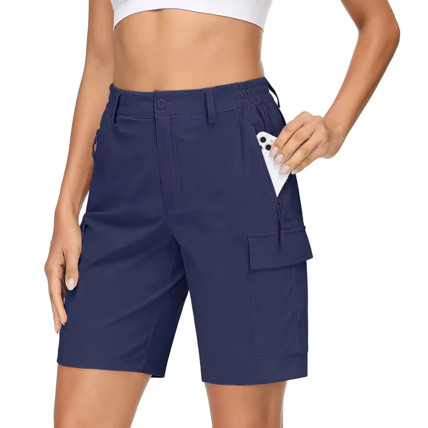 Short Cargo Femme Randonnée