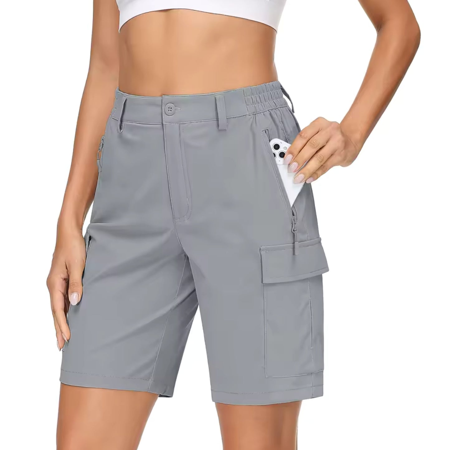 Short Cargo Femme Randonnée