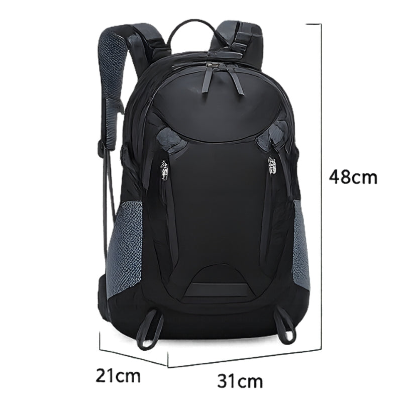Sac à Dos Randonnée Ultra Léger 35L guide des dimensions - Orange - Violet - Noir - Bleu - Rose