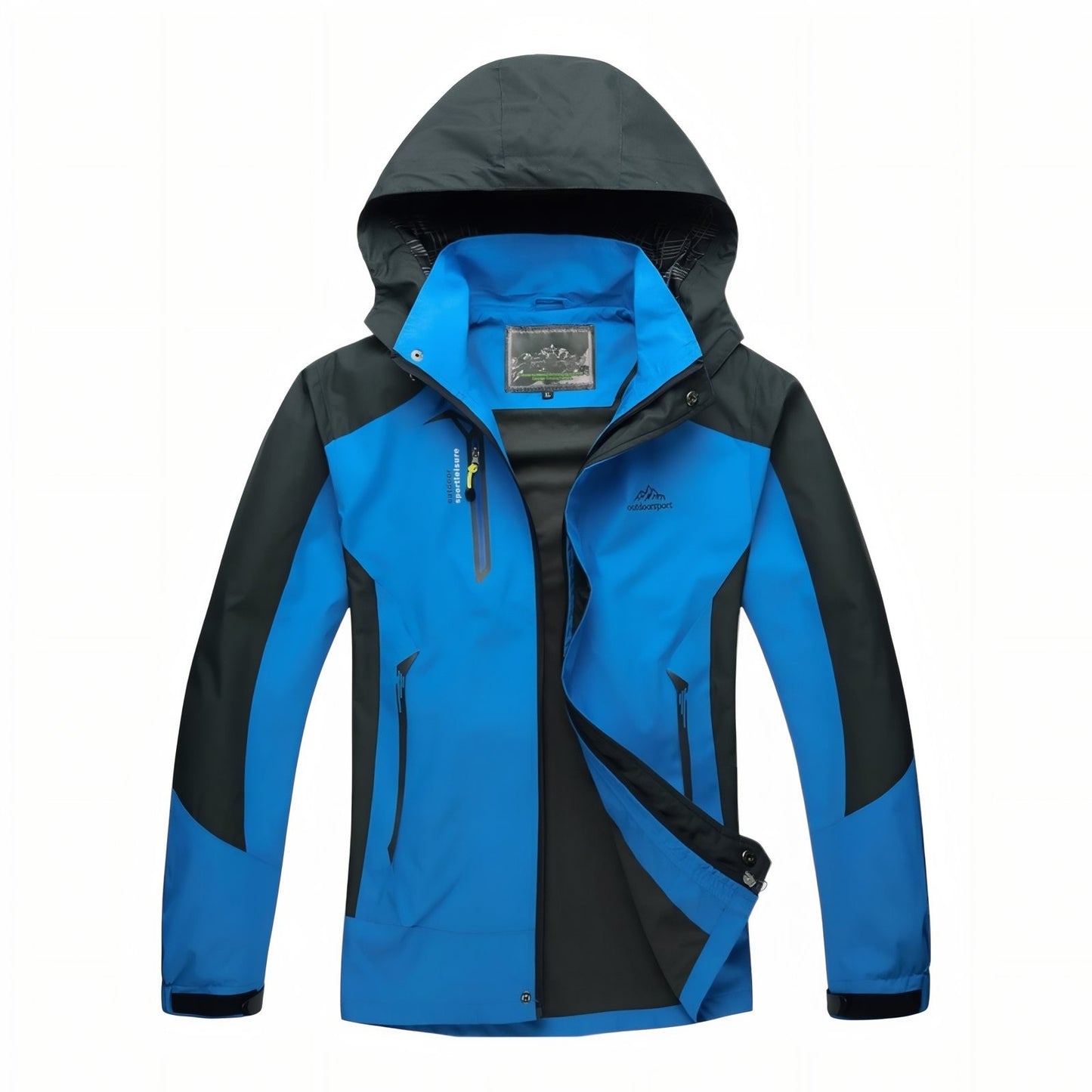 Veste Randonnée Imperméable Respirante Homme