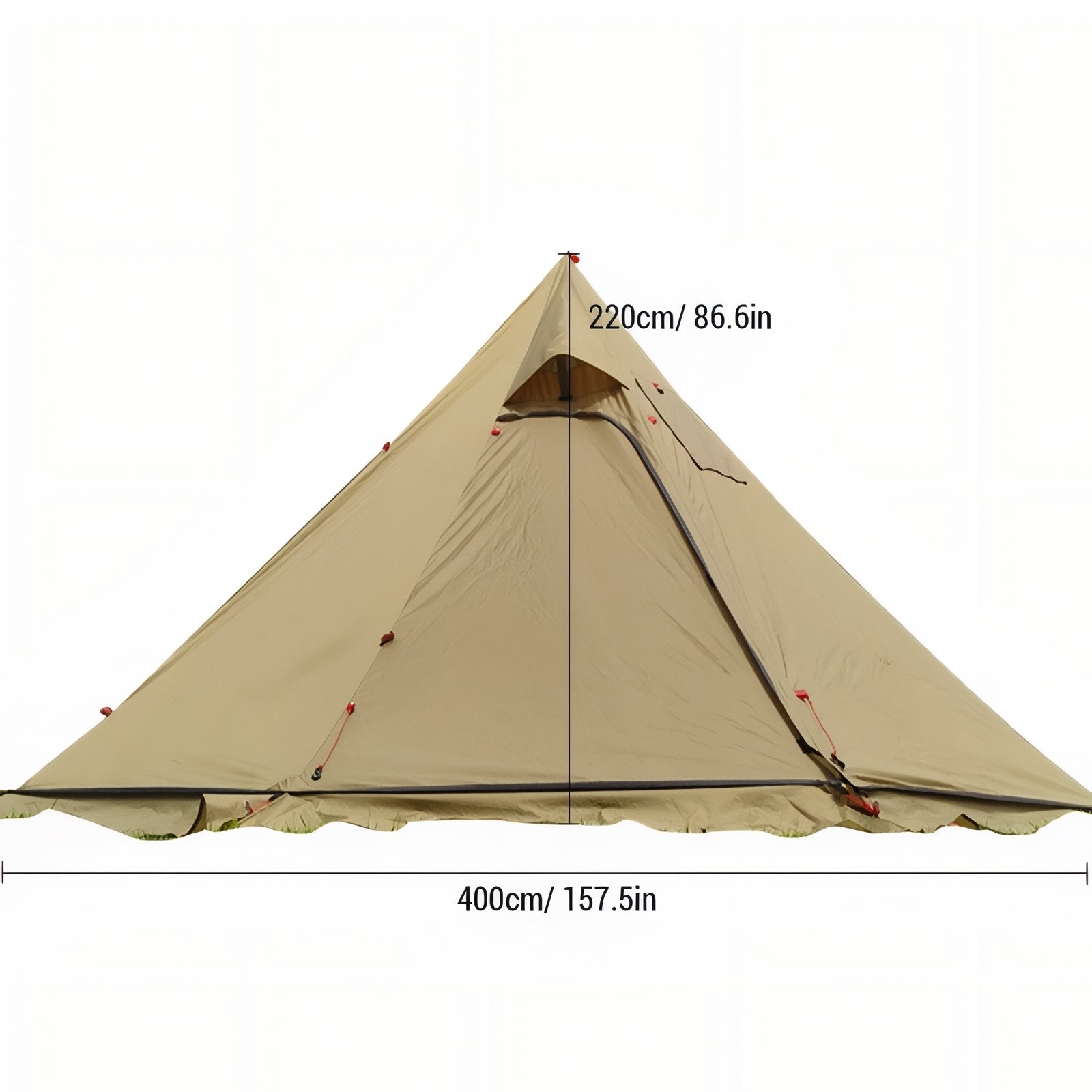 tente tipi 4 saisons Tente Tipi Hiver 4-6 Personnes