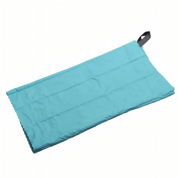 Serviette Microfibre Ultra-Légère 60×122 Cm – Séchage Rapide, Sac De Transport, Idéale Voyage, Fitness, Plage (Bleu)