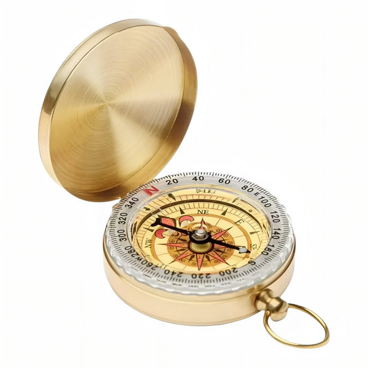 Boussole Vintage - Doré