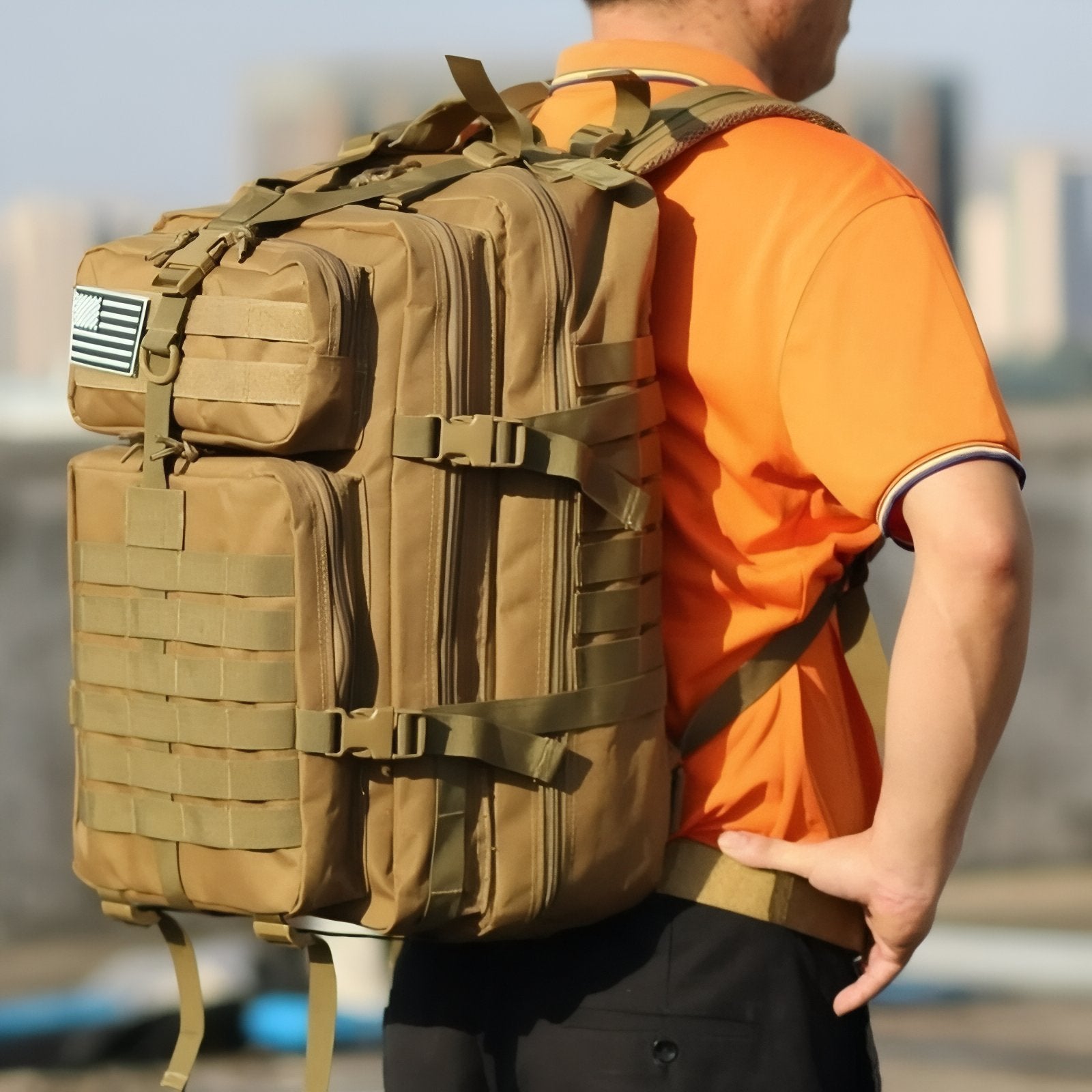 Sac Militaire Tactique Sac à Dos Baroud Box 40L Ares - Randonnée Sac Militaire Tactique Sac à Dos Baroud Box 40L Ares - Randonnée