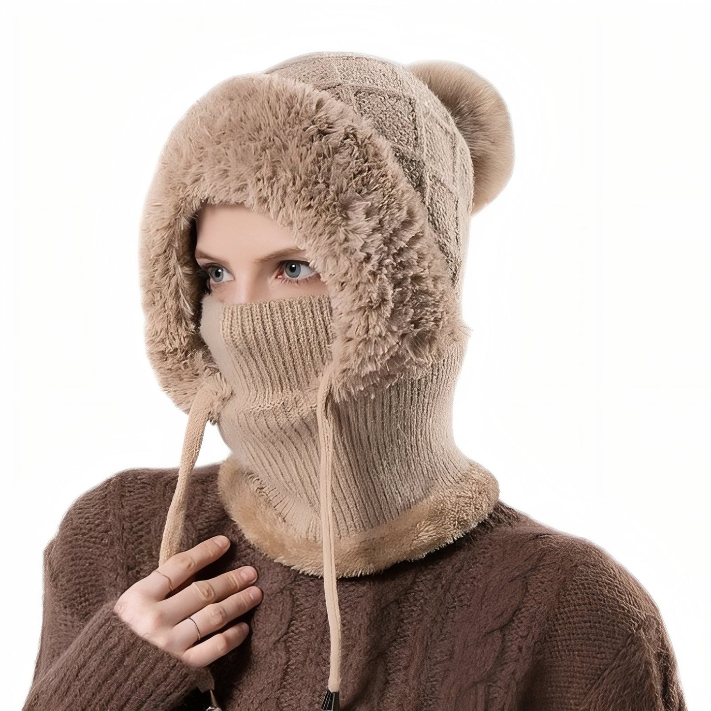 Cagoule Femme Hiver