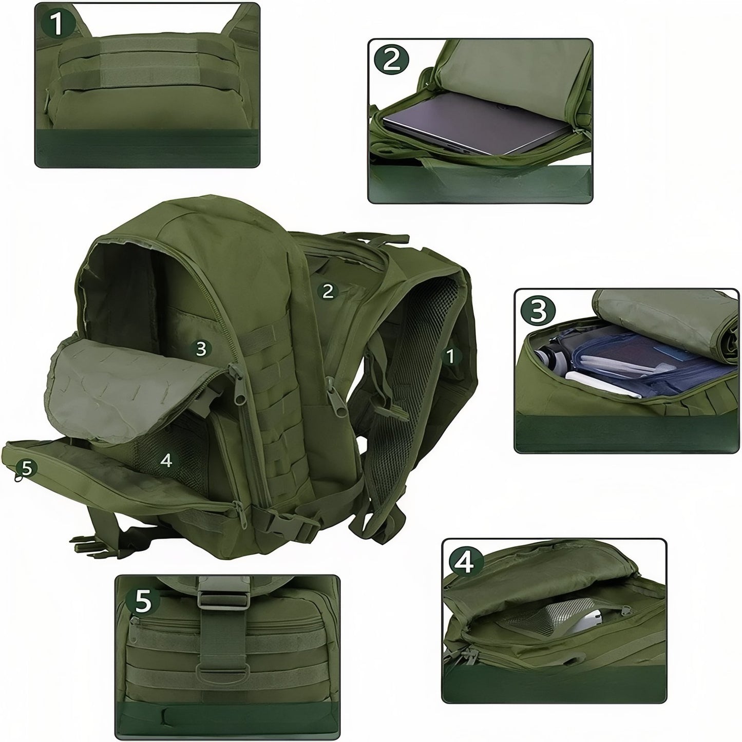 Sac à Dos Militaire 40 Litres